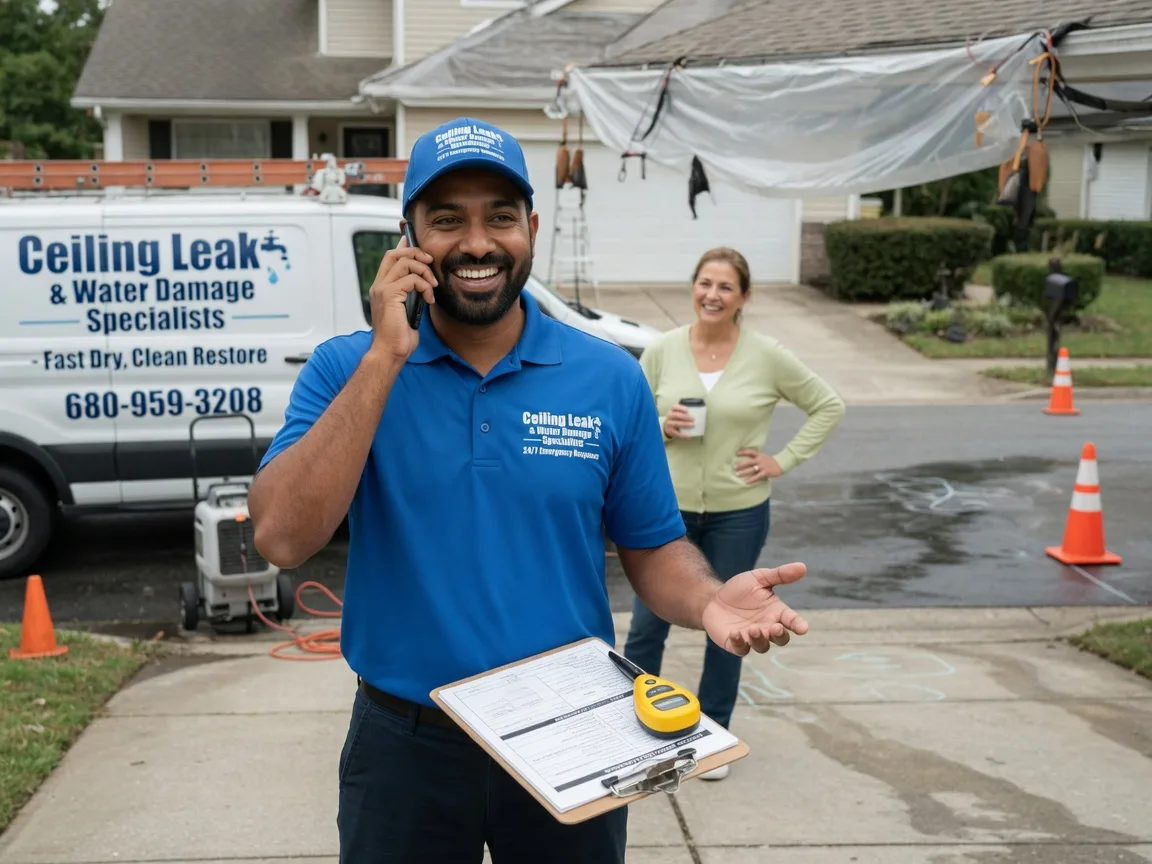 Ceiling Leak Cleanup New Philadelphia, PA FAQs